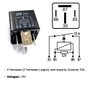 Rele Auxiliar 4 Pinos 70A Com 2 Terminais Largos – DNI0121