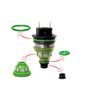 Reparo Para Bico DS1226 Com Ponta Inferior Bosch Golf Gl1.8 >96