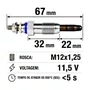 Vela Aquecedora Mercedes, Ssangyong HC139