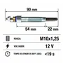Vela Aquecedora Mitsubishi l200 Pajero 2.3 2.5 -HC158