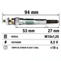 Vela Aquecedora Land Cruiser Daihatsu -HC198