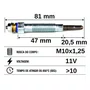 VELA AQUECEDORA HC528 MITSUBISHI PAJERO 2.8 TD
