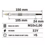 VELA AQUECEDORA HC542 SSANGYONG ACTYON, KYRON