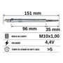 Vela Aquecedora Ranger 2.2, 3.2 Motor Puma 2012> -HC601