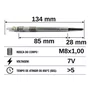 VELA AQUECEDORA HC642 VOLVO GRAND CHEROKEE 3.0, XC 60 D5
